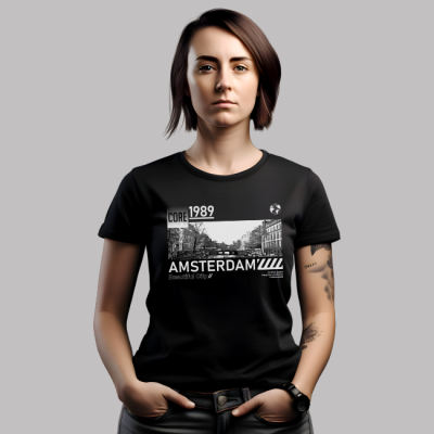Women's T-Shirt  - Amsterdam 1989